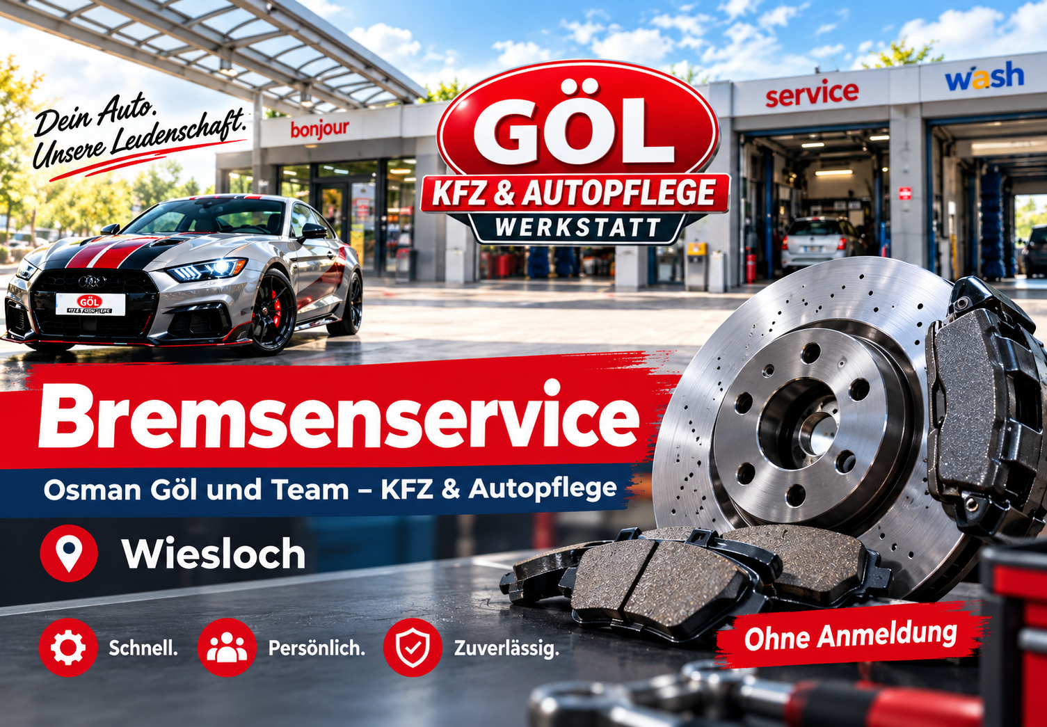 Bremsen-Service bei Osman Göl und Team in Wiesloch